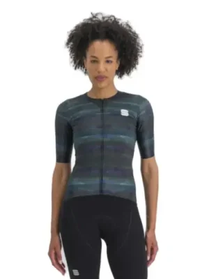 Cenový Hit SPORTFUL - dámský dres Glitch w bomber jersey, multicolor black S