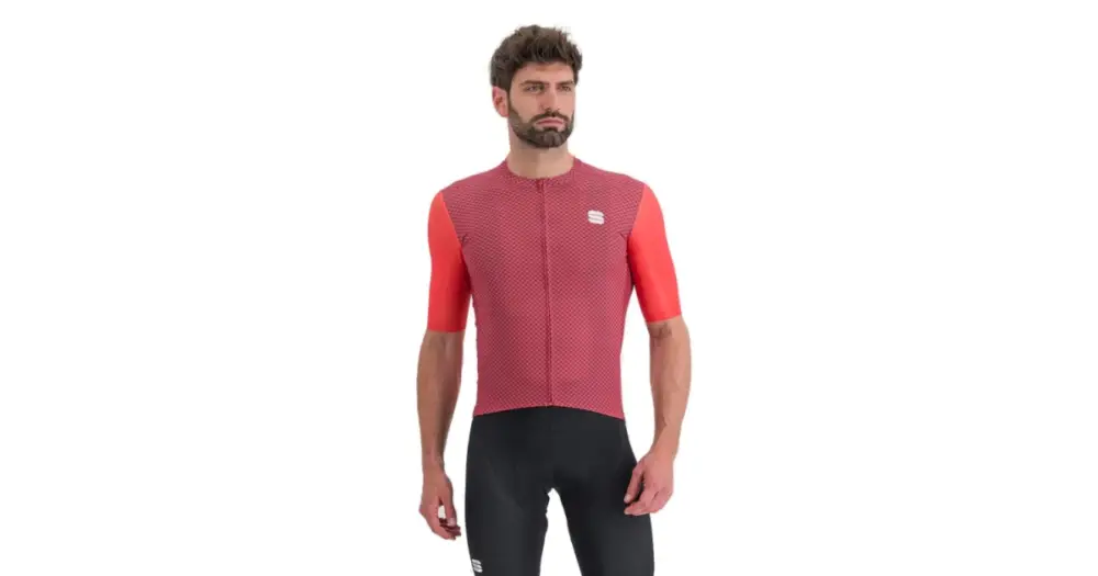 SPORTFUL - dres Checkmate jersey, pompelmo mulled grape XL Aktuální