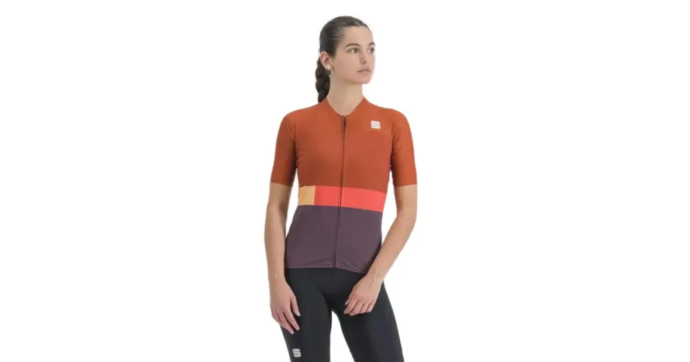 SPORTFUL - dámský dres Snap w jrs, huckleberry cayenna red M Nejlepší Cena