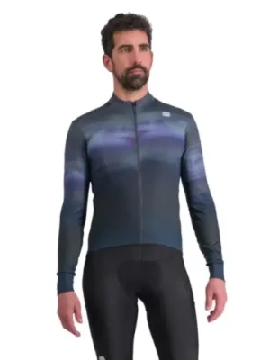 Akce SPORTFUL - dres Flow supergiara thermal jersey, galaxy blue black