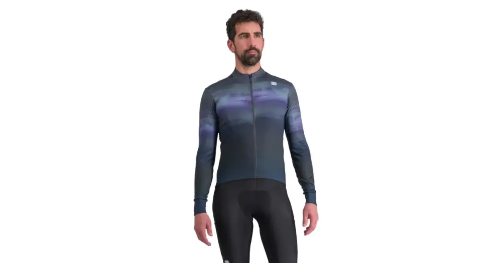 Akce SPORTFUL - dres Flow supergiara thermal jersey, galaxy blue black