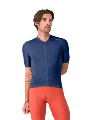 CASTELLI - pánský dres Espresso 2 modrá S Horká Nabídka
