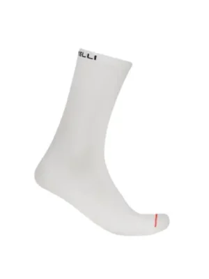CASTELLI - ponožky A/C 18 bílá S/M Rychlé Dodání