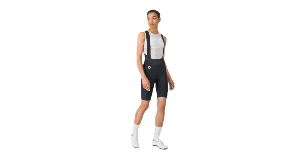 CASTELLI - dámské kraťasy s laclem Espresso 2 W DT černá M Jen Po Omezenou Doba