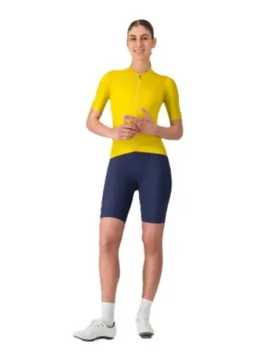 Nejlepší Volba CASTELLI - dámský dres Espresso 2 W žlutá S