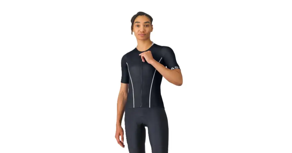 CASTELLI - dámský dres Anima Flow černá Speciální Cena
