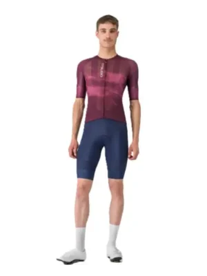 CASTELLI - pánský dres Climber's A/C vínová Jen Po Omezenou Doba