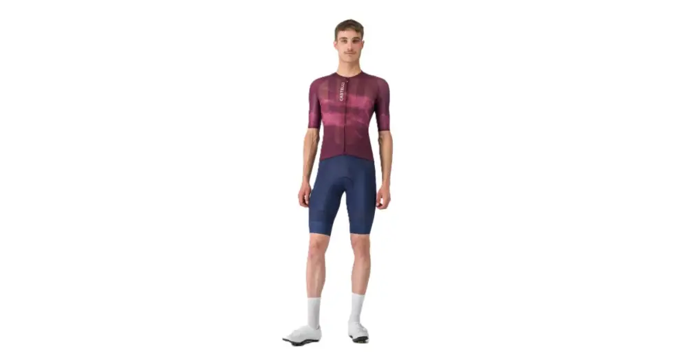 CASTELLI - pánský dres Climber's A/C vínová Jen Po Omezenou Doba