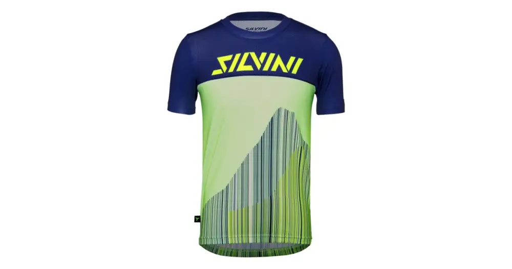 SILVINI - dětský dres Denni modrá/zelená 158-164 Expresní Doručení