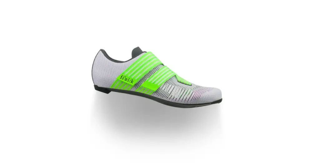 Cenový Hit FIZIK - silniční tretry Vento Powerstrap Aeroweave fialová/zelená 43