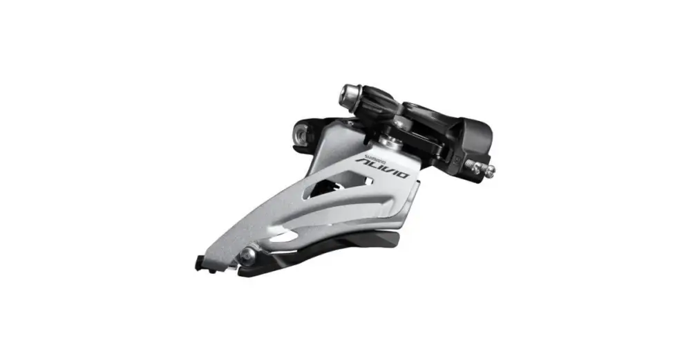 Horká Nabídka SHIMANO - přesmykač Alivio FD-M3120-M-B 2x9 rychlostí objímka 34,9/31,8 + 28,6 Side-swing/64-69 mid clamp