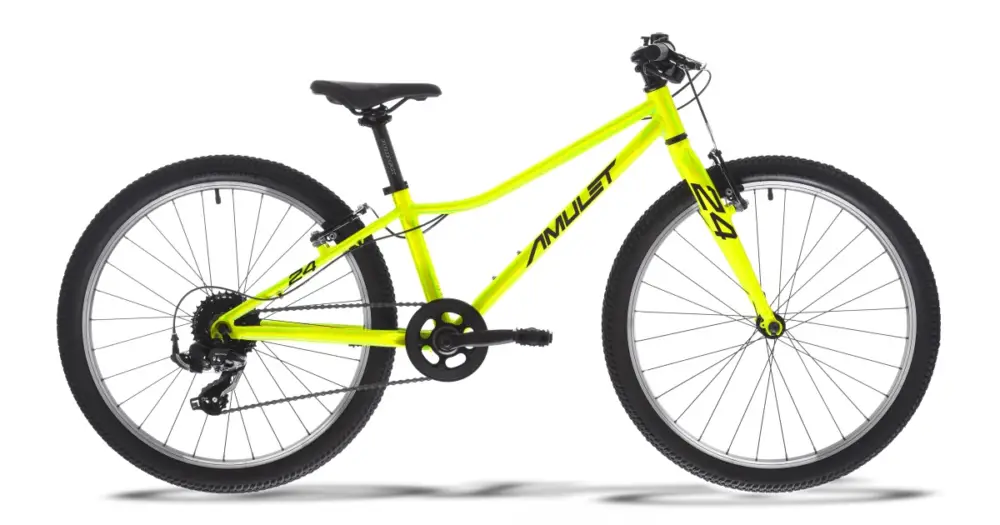 Originální AMULET - dětské kolo 24" Speedy metallic yellow/black