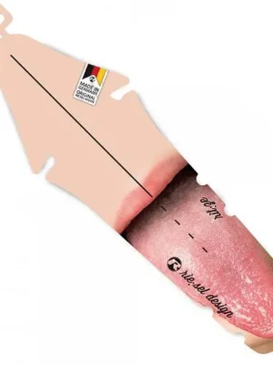 Oblíbený Zadní blatník Riesel Rit:ze, Zunge