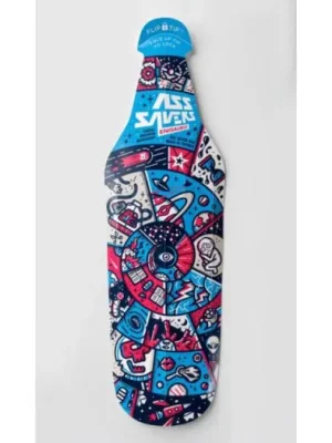 Zadní blatník na kolo pod sedlo Ass Savers Big, Space Crazy Finální Výprodej