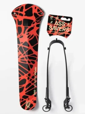 Zadní blatník na silniční kolo Ass Savers Win Wing 2 Road, Squid red Horká Nabídka