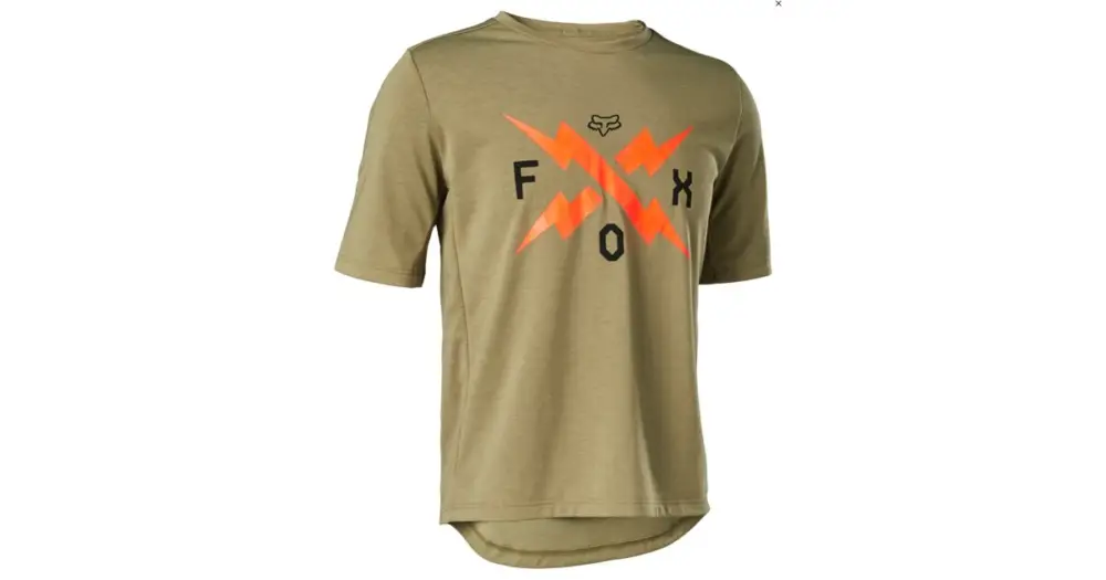 Cenově Výhodný Dětský dres Fox Yth Ranger Dr Ss Jersey, Bark