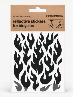 Novinka Reflexní samolepky na kolo Bookman Flames