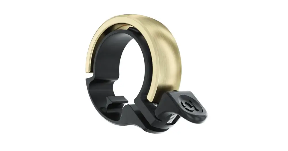 Ověřený Zvonek Knog Oi Classic Large, mosaz