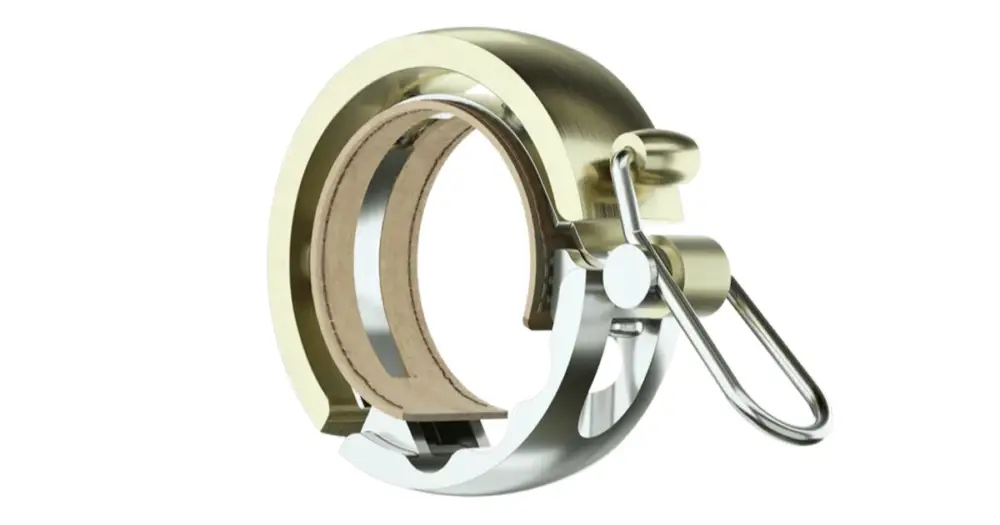 Zvonek Knog Oi Luxe Large, mosaz Víkendová Akce