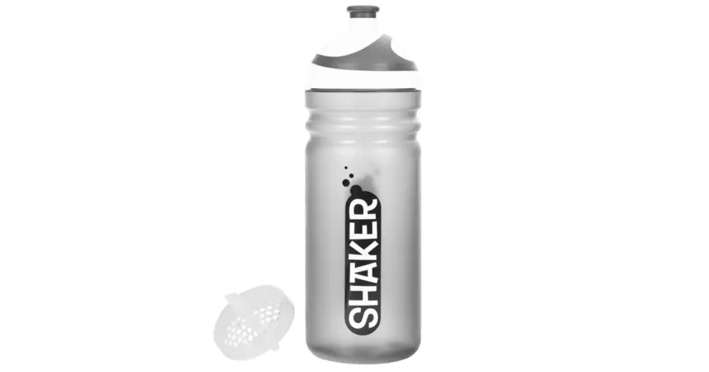 Sleva Zdravá lahev SHAKER 0,7 l, bílá
