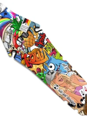 Zadní blatník Riesel Rit:ze, Stickerbomb Eyecatcher Rychlé Dodání