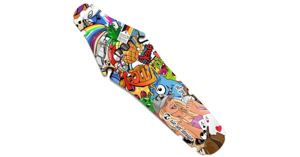 Zadní blatník Riesel Rit:ze, Stickerbomb Eyecatcher Rychlé Dodání