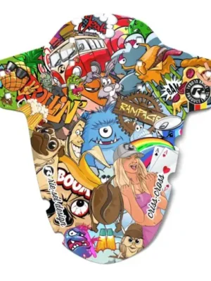 Nová Kolekce Blatník Riesel Criss:cross, Stickerbomb Eyecatcher