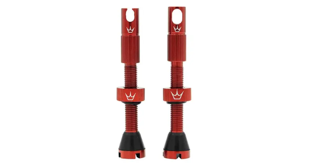 Nejprodávanější Bezdušové ventilky Peaty´s X Chris King (MK2), 42 mm, Red