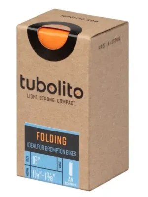 Duše Tubolito Tubo Folding Bikes 16"x1"1/8-1"3/8, auto ventilek Vysoce Kvalitní