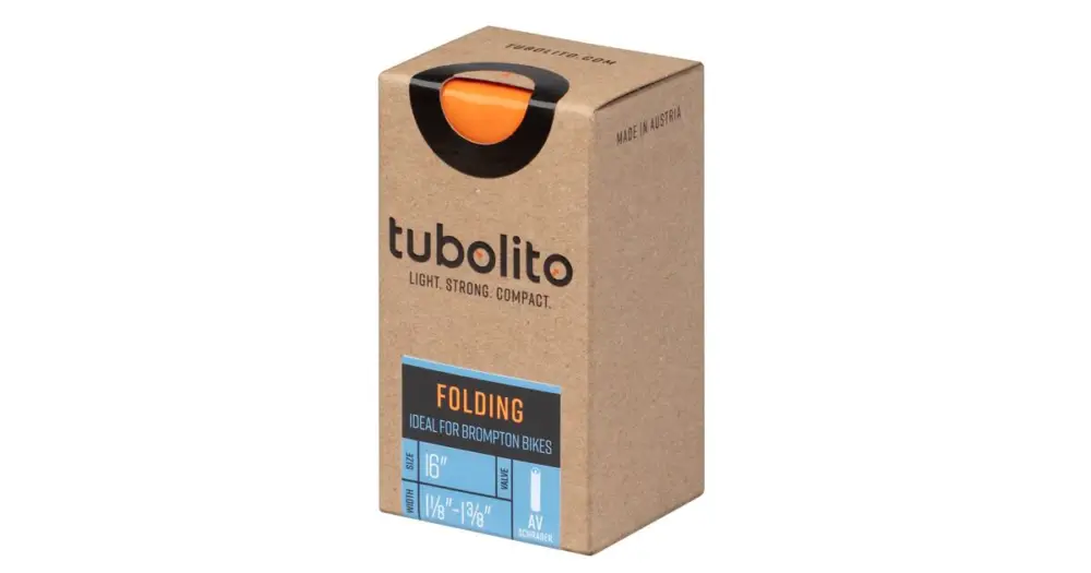 Duše Tubolito Tubo Folding Bikes 16"x1"1/8-1"3/8, auto ventilek Vysoce Kvalitní
