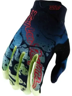 Dětské rukavice Troy Lee Designs Air Drip, Glo Yellow/Dark Navy Koupit Online