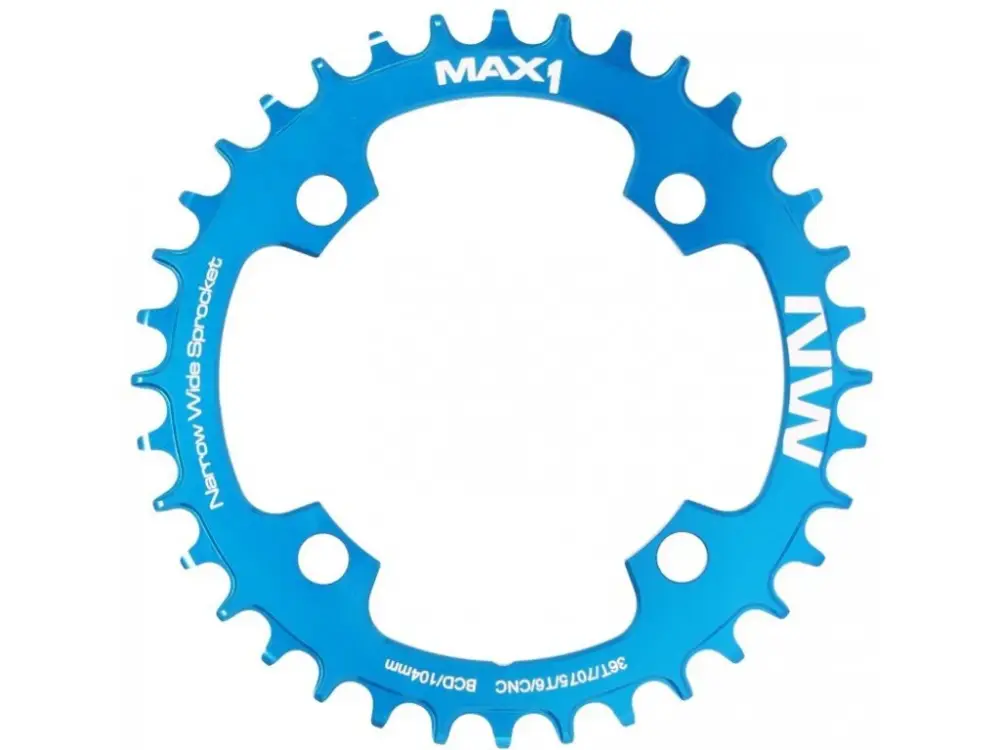 Sleva převodník MAX1 Narrow Wide 36z modrý