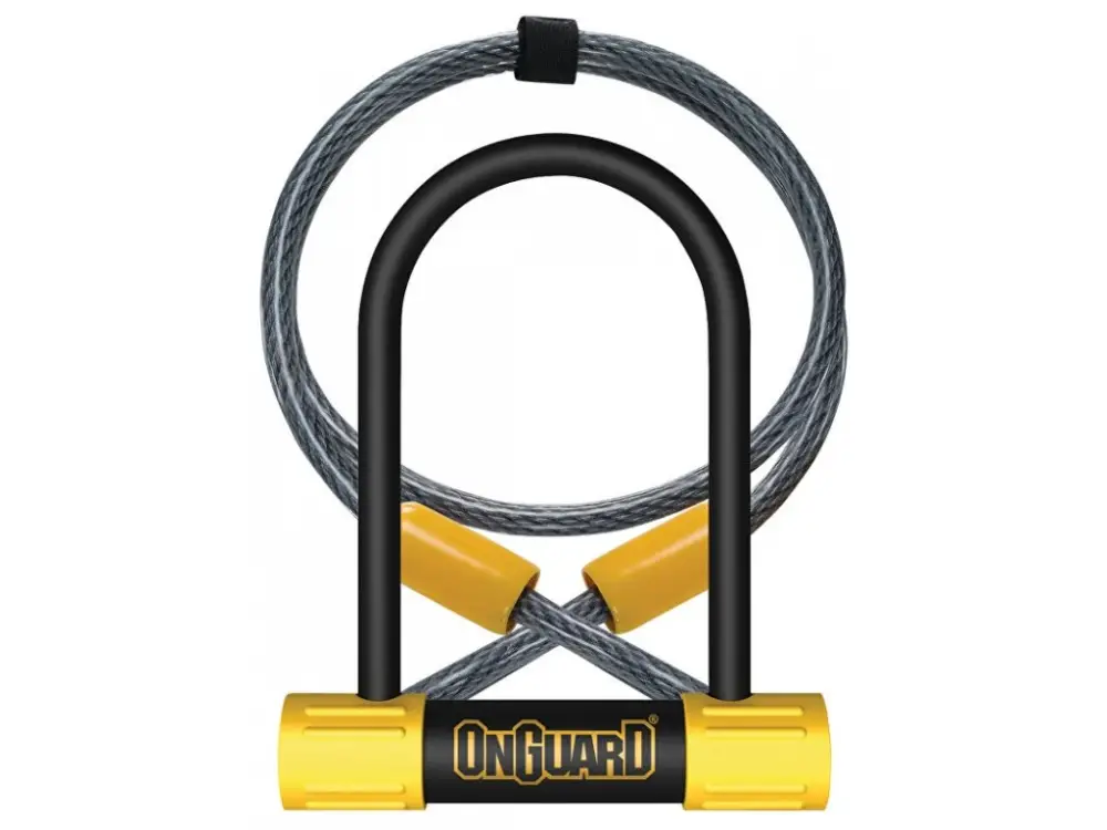 zámek ONGUARD Bulldog podkova 90x140x13 mm + lanko 1200x10 mm Odeslání Ihned