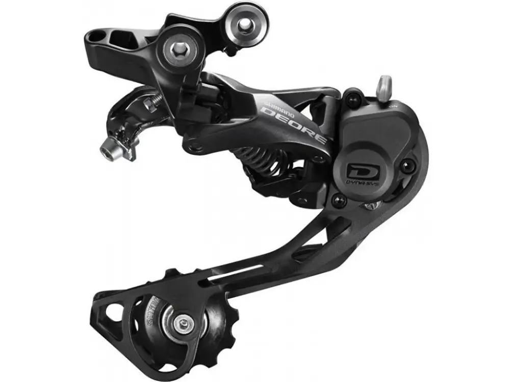 Must-Have měnič SHIMANO Deore RD-M6000GS, 10 speed černý, v krabičce