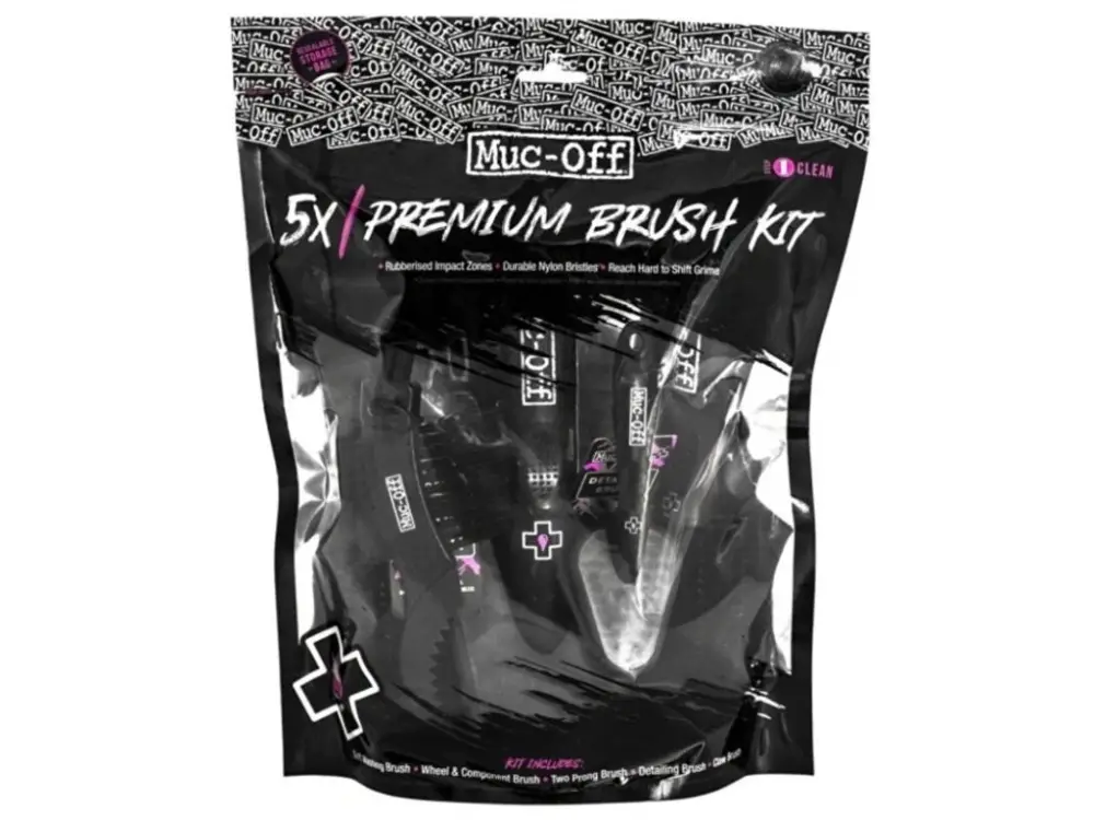 sada kartáčů MUC-OFF 5 Brush Set Rychlé Dodání