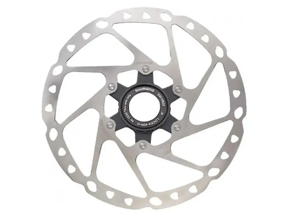 brzdový kotouč SHIMANO Deore SM-RT64 160mm Center lock, matice s externím ozubením, v krabičce Rychlé Dodání