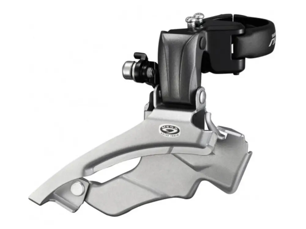 přesmykač SHIMANO Altus FD-M371 O 34,9mm (s adaptéry O 28,6 a 31,8 mm) Dual pull, v krabičce Nejlepší Cena