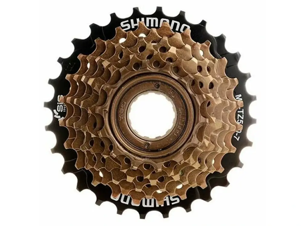 7-kolo SHIMANO MF-TZ500 14-28 zubů Akční Nabídka