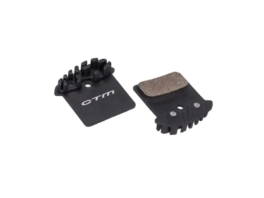 Nová Kolekce Brzdové destičky CTM OC-01 s chladičem, Shimano XTR, XT, SLX, FSA, organické