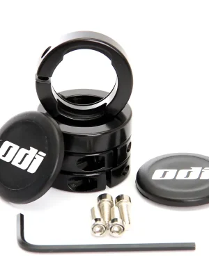 Vysoce Kvalitní Objímky ke gripům ODI MTB Lock-On Al Black