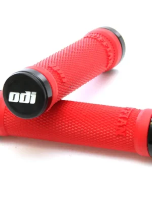 Gripy MTB ODI Ruffian Lock-On Bonus Pack Red Cenově Výhodný