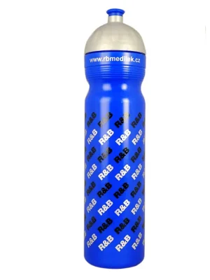 Láhev R+B 1,0 l UNI RB modrá Zlevněný