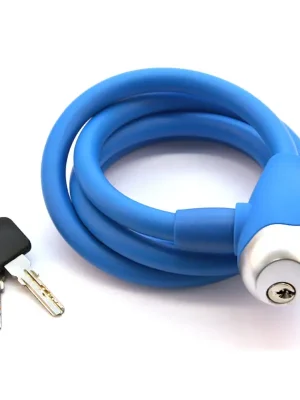 Akce Zámek 1200/ 12 spirála QT Cycle Tech silikon modrý