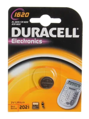 Baterie knoflíková CR 1620 Lithium Duracell blistr 1 ks Sezónní Sleva