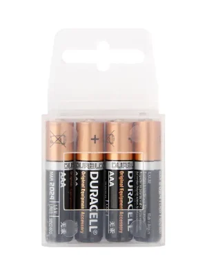 Baterie mikrotužková AAA LR03 Alkalika Duracell blistr 4 ks Nejlepší Volba
