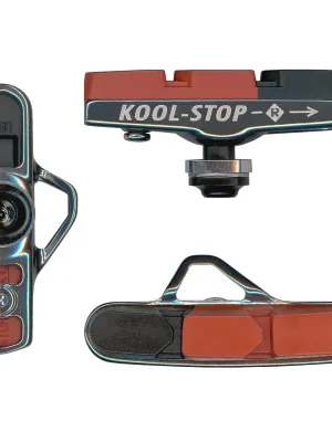Špalík brzdový Road Kool Stop Campi 2011 - Dual Compound + adaptéry na starší Campi Hit Sezóny