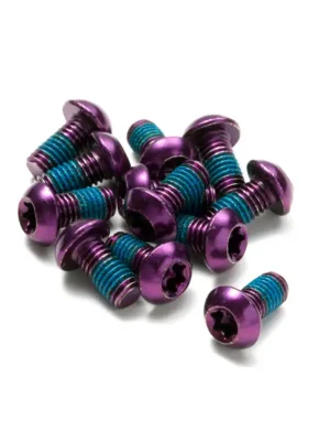 Šrouby na kotouče Reverse Steel M5 x 10 mm, Torx 25, 12 ks Purple Přímo Od Výrobce