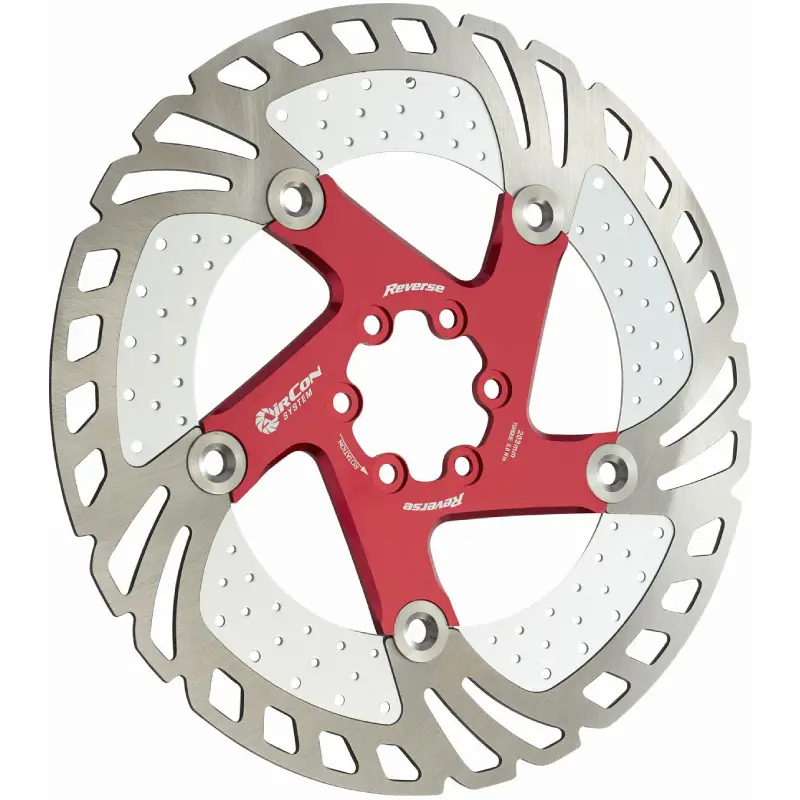 Brzdový kotouč 203 mm, 6 děr, Reverse AirCon, Red Akční Nabídka