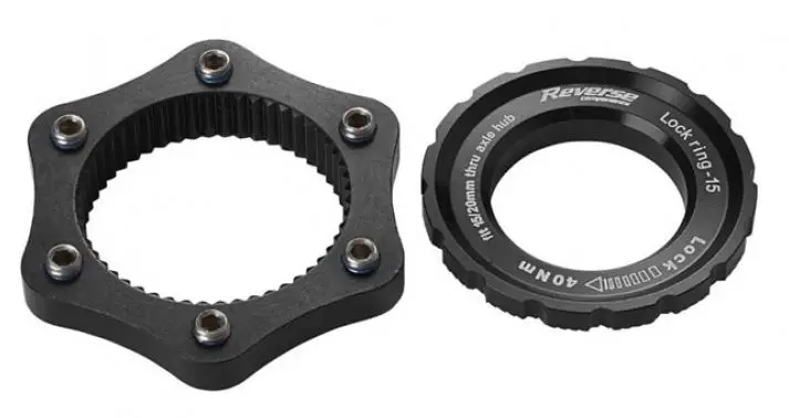 Odeslání Ihned Adaptér Reverse kotouče diskové brzdy centerlock/6-otv. Black