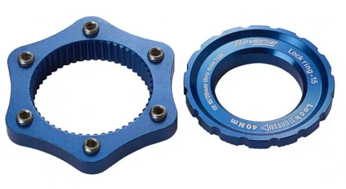Levný Adaptér Reverse kotouče diskové brzdycenterlock/6-otv. Blue